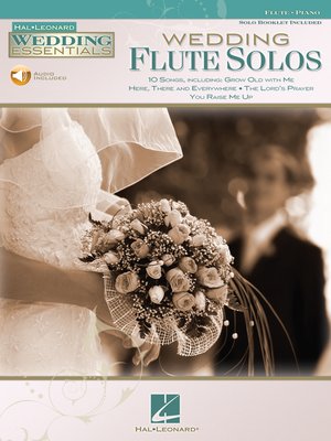cover image of Wedding Flute Solos Songbook